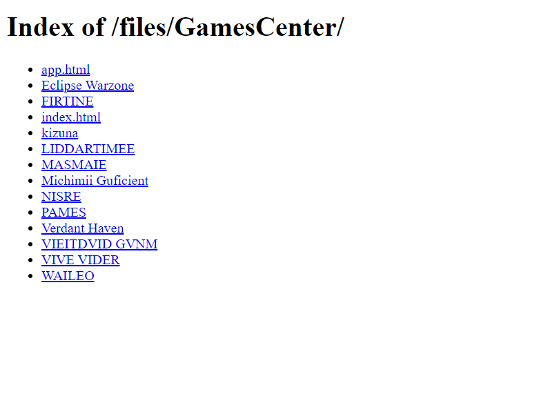 The actual UX before GamesCenter
